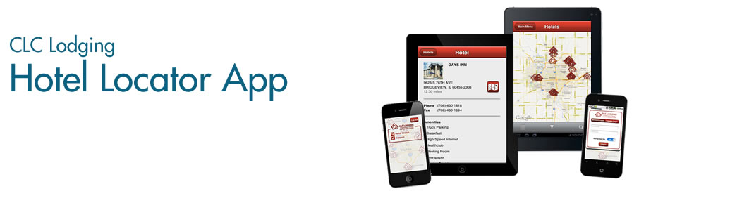 CLC Hotel Locator Mobile App